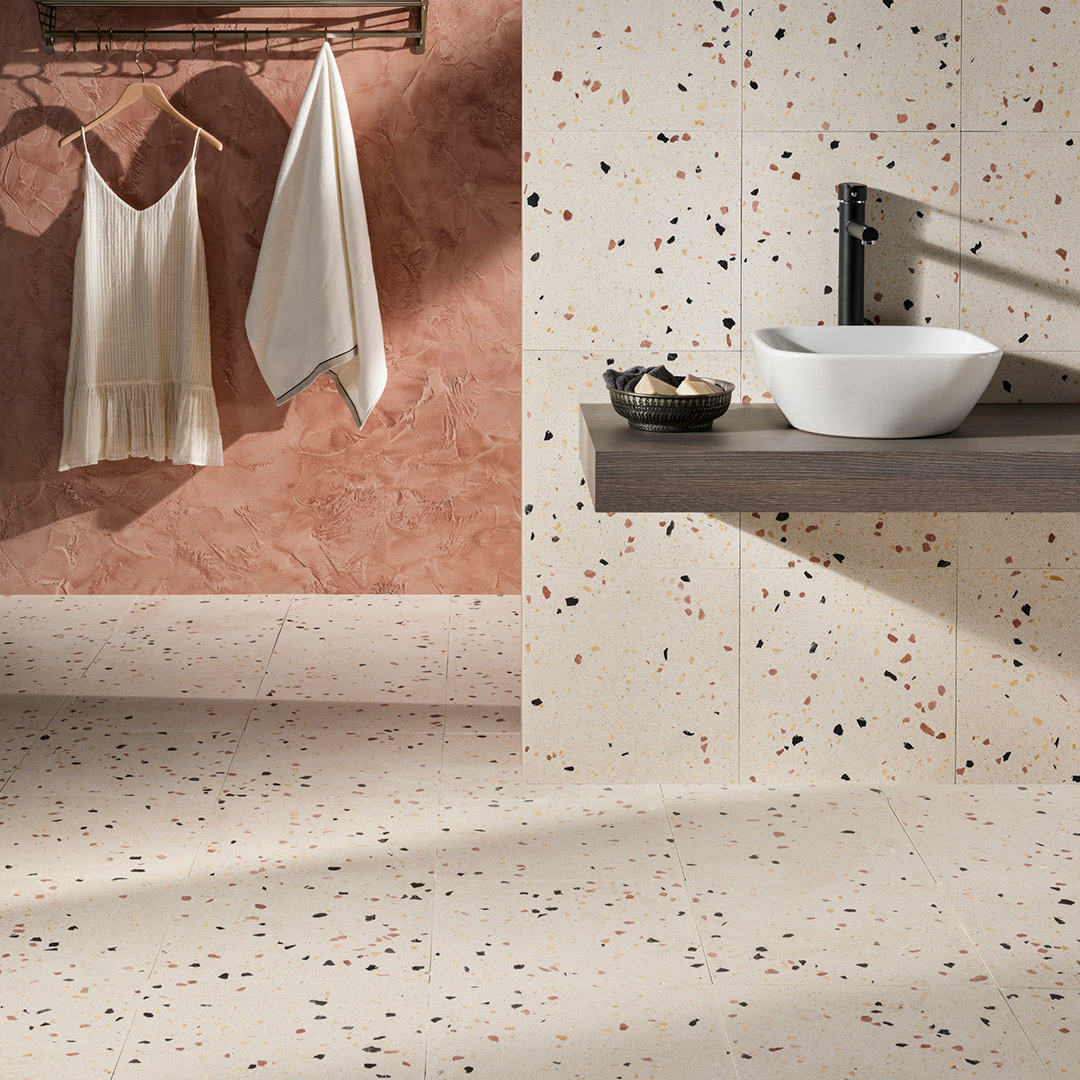 Terrazzo cement tiles have high thermal mass, acting as excellent insulators.